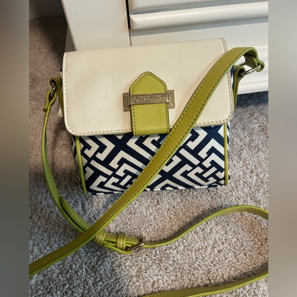 Spartina 449 Leather and Linen Crossbody - Picture 12 of 16